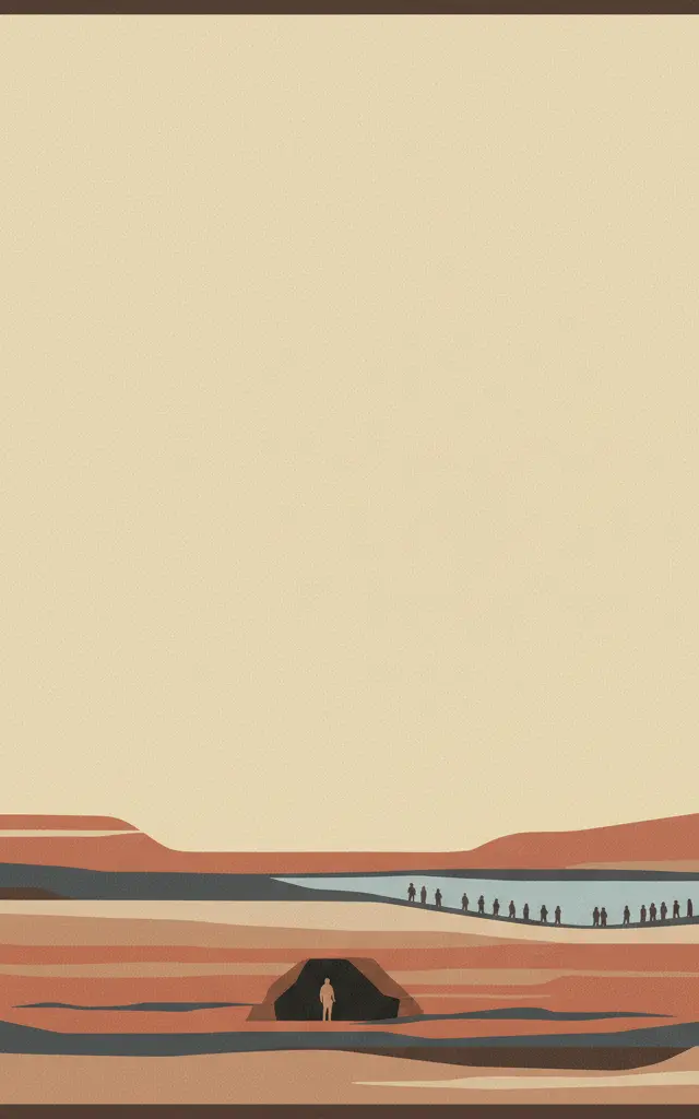 Archaeological Site of Atapuerca — illustrated travel poster