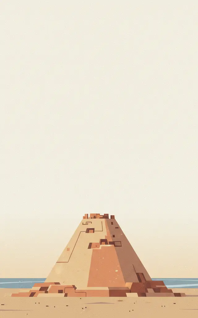 Arslantepe Mound — illustrated travel poster