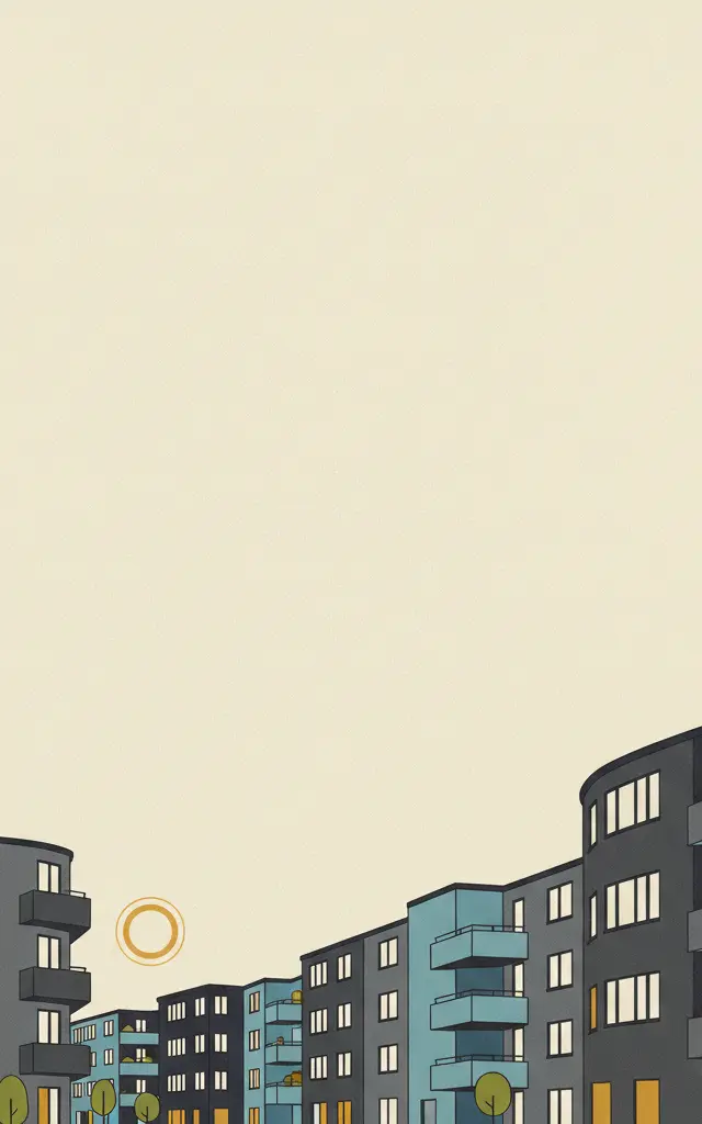 Berlin Modernism Housing Estates — illustrated travel poster