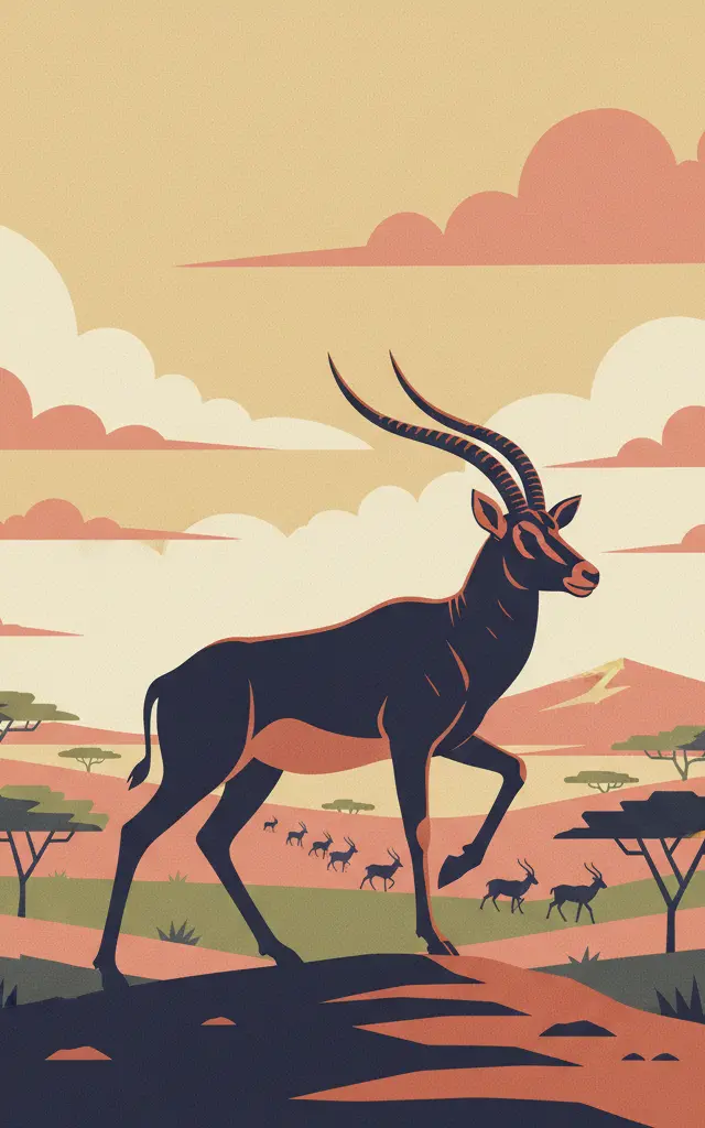 Boma–Badingilo — illustrated travel poster