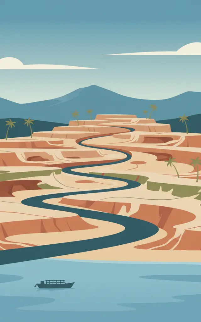 Desembarco del Granma National Park — illustrated travel poster