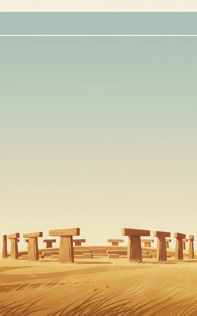 Göbekli Tepe — illustrated travel poster