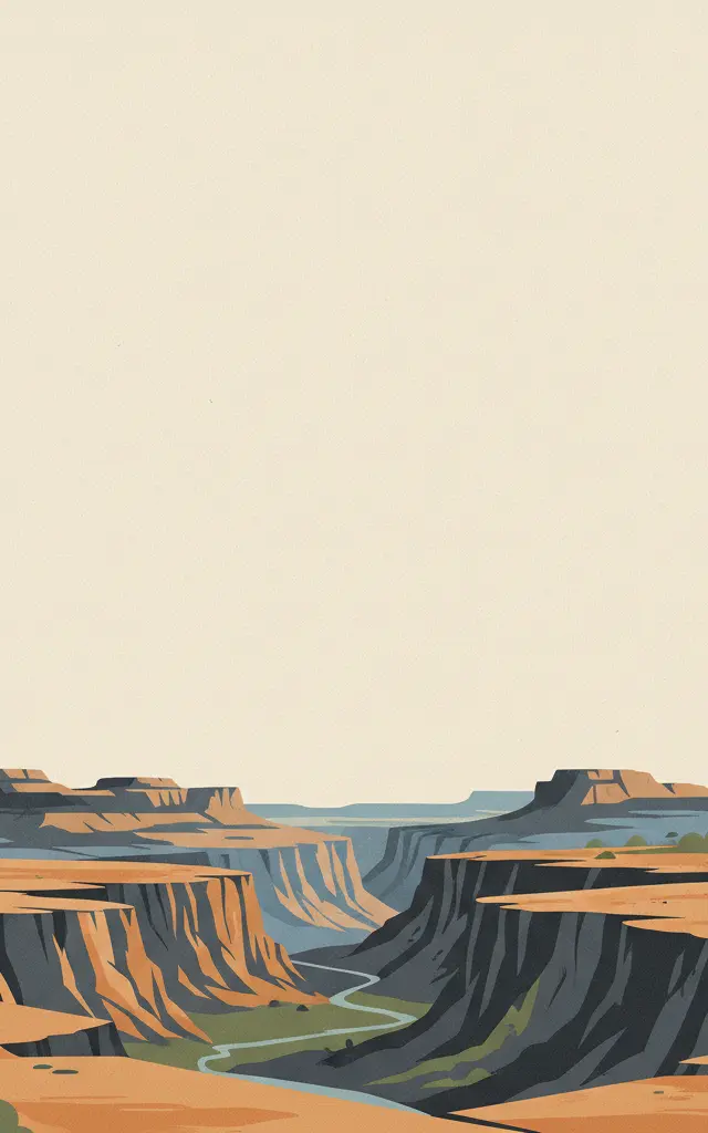 Greater Blue Mountains Area — illustrated travel poster