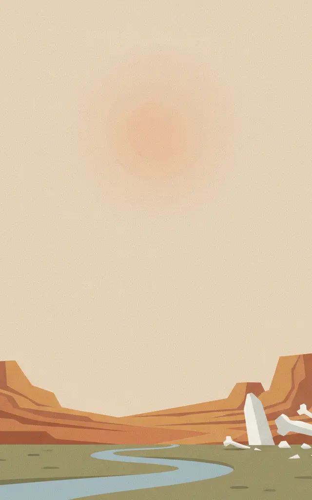 Melka Kunture and Balchit: Archaeological and Palaeontological Sites in the Highland Area of Ethiopia — illustrated travel poster