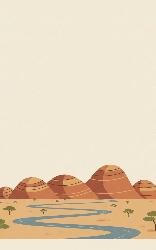 Purnululu National Park — illustrated travel poster
