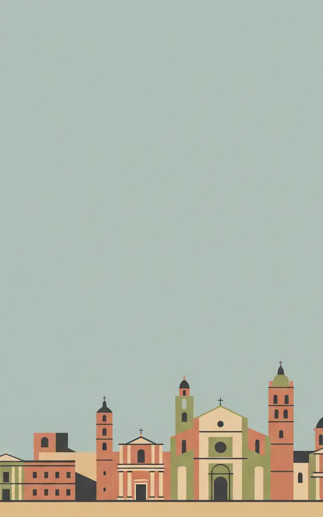 Renaissance Monumental Ensembles of Úbeda and Baeza — illustrated travel poster