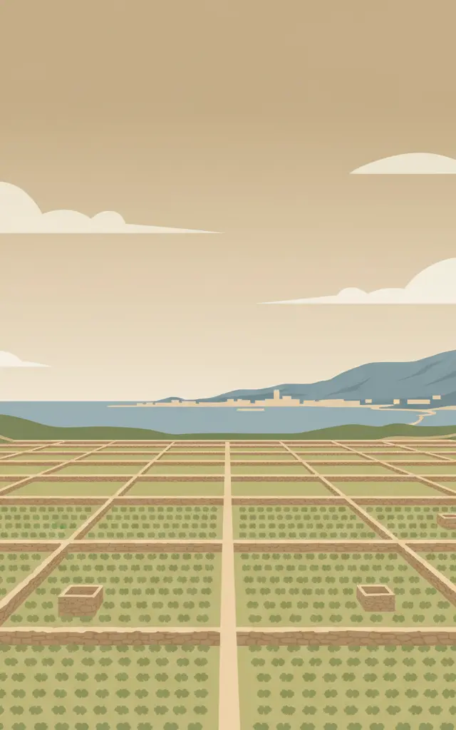 Stari Grad Plain — illustrated travel poster