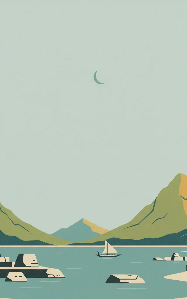 Taputapuātea — illustrated travel poster