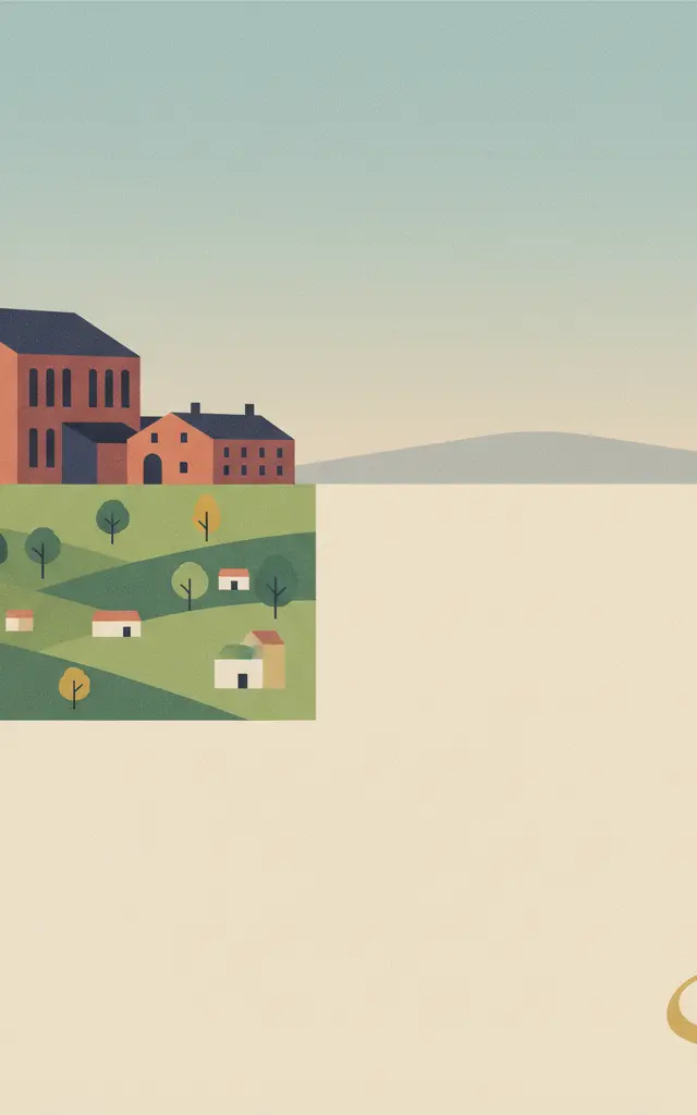 Tomioka Silk Mill and Related Sites — illustrated travel poster