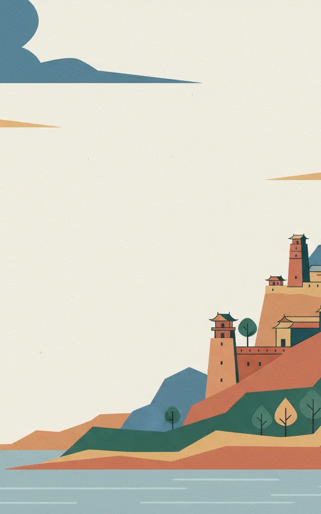 Tusi Sites — illustrated travel poster