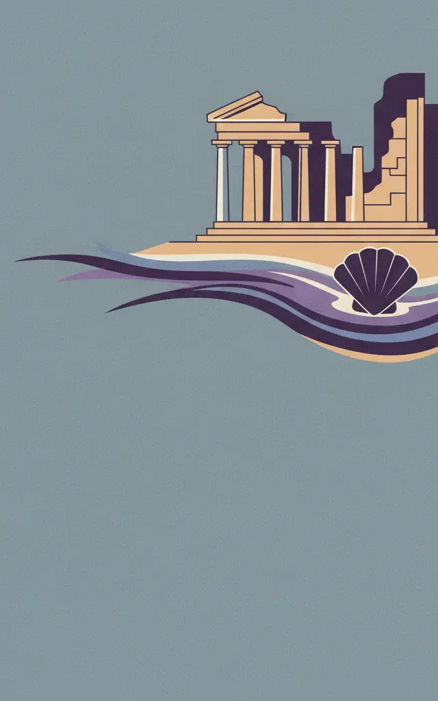 Tyre — illustrated travel poster